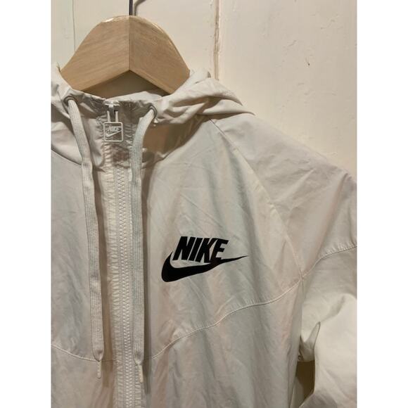 Nike windrunner jacket white Y2K women's running size small - Picture 3 of 8